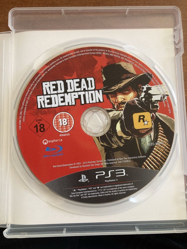 Gry RDR i RDR Undead Nightmare na Ps3