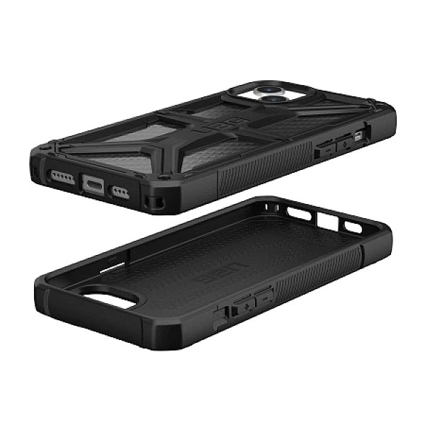 Etui UAG Monarch do iPhone 15 Plus - czarny karbon