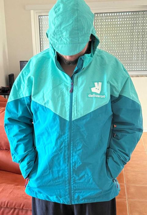 Jaqueta impermeável Deliveroo XXXL
