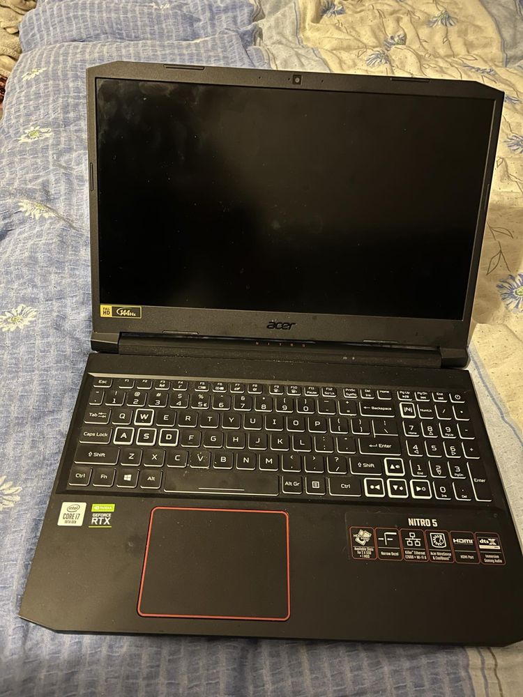Acer nitro laptop gamingowy