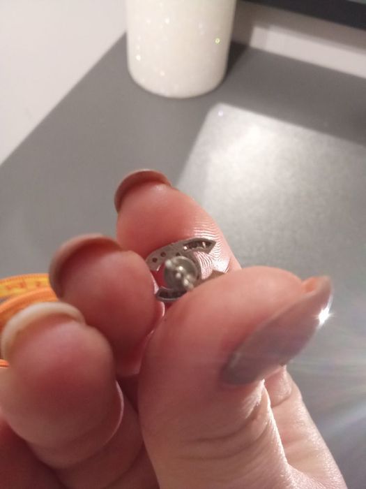 Сережки серебряні Shanel