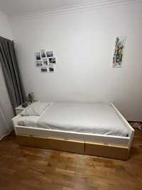 Cama individual IKEA + colchão