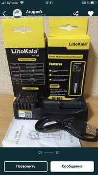 Liitokala Lii-100 универсальное зарядное устройство 18650 АА ААА