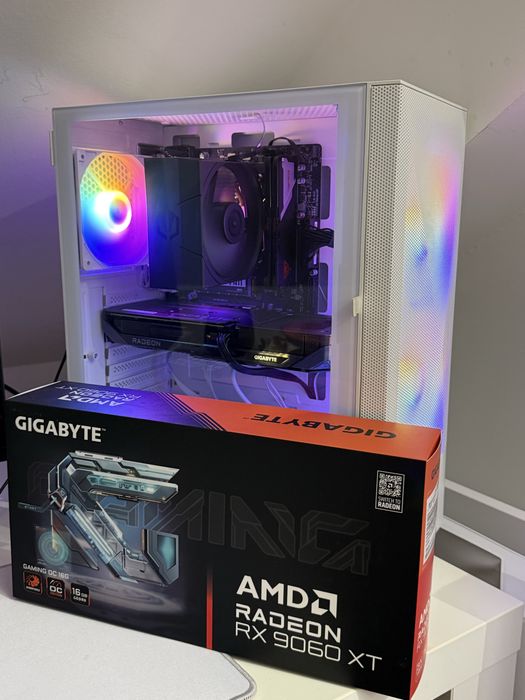 Komputer do gier RX9060xt 32gb ram ddr5 r5 9600x
