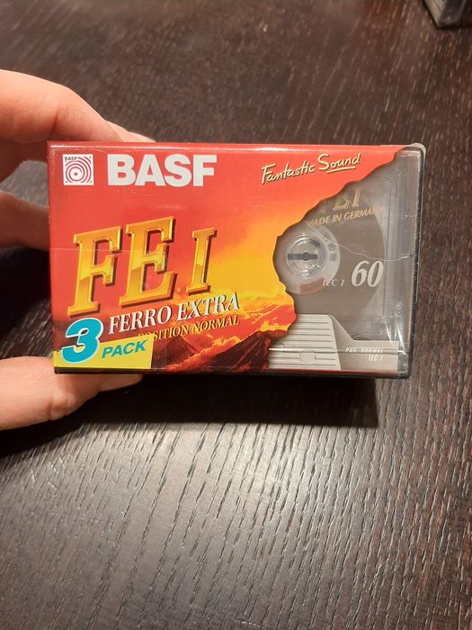 Kaseta magnetofonowa BASF 3 pack