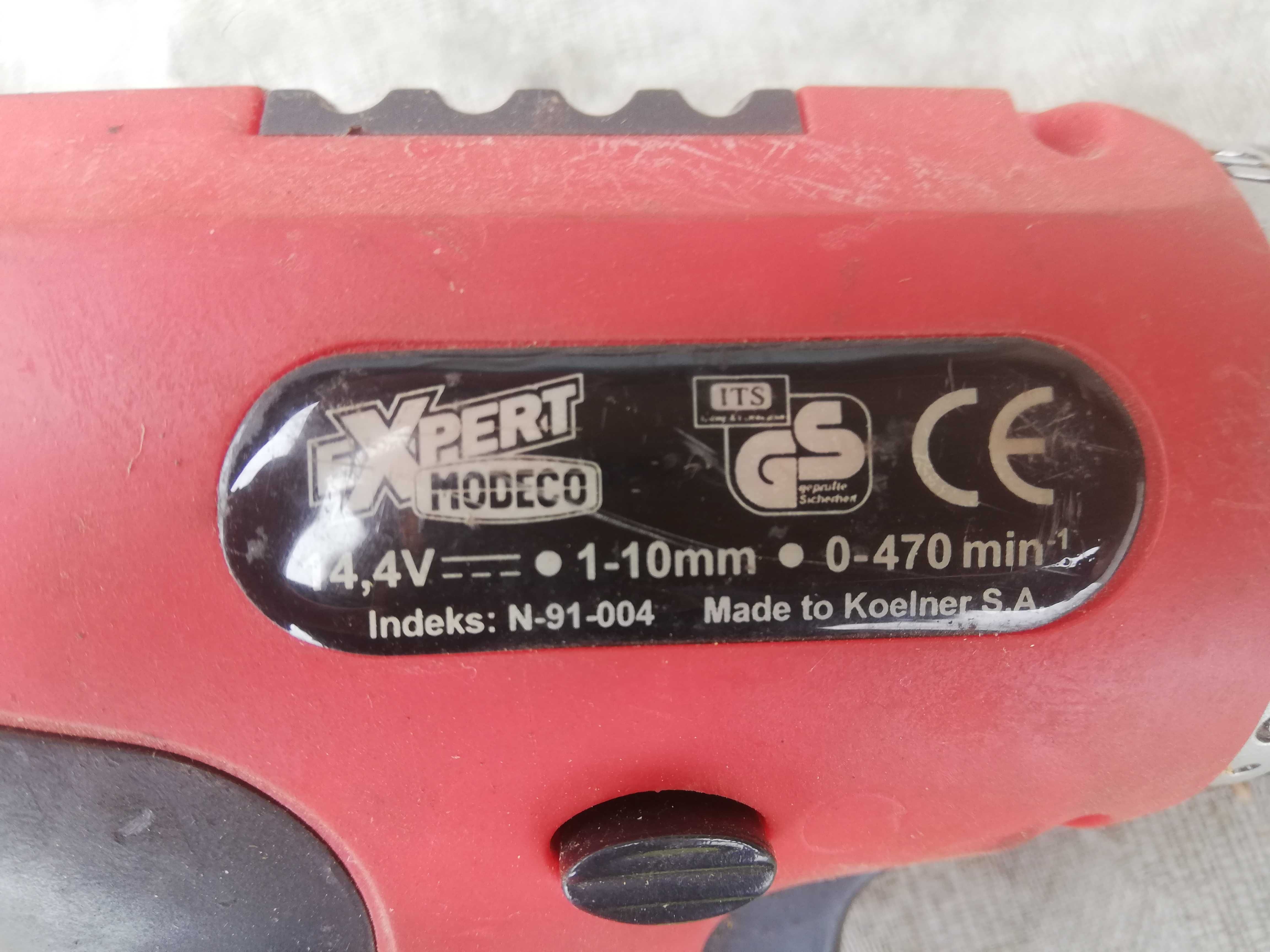 wiertarka akumulatorowa Expert Modeco v14.4 v  1-10 mm.