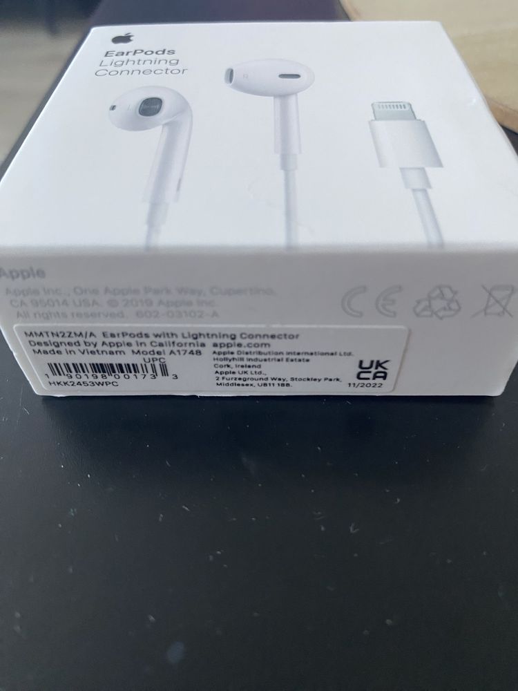 Słuchawki EarPods Apple Nowe Oryginalne