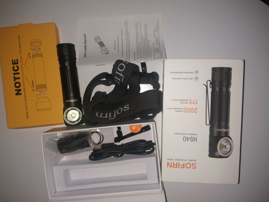 Latarka czołowa Sofirn HS40