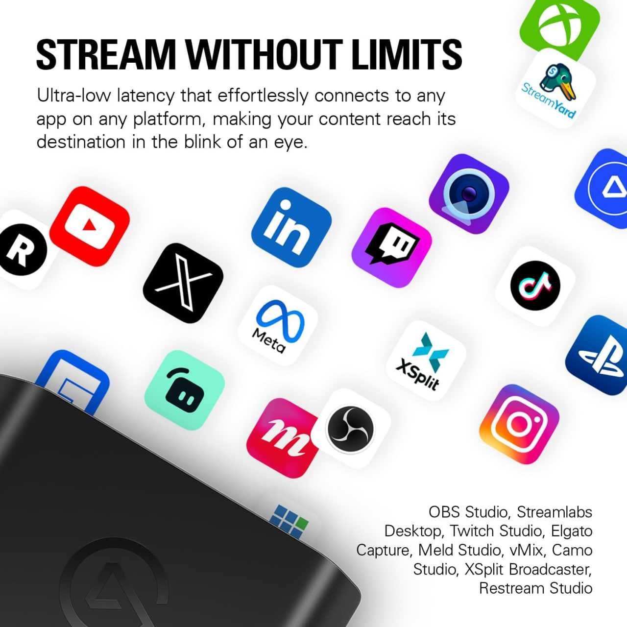 Устройство видеозахвата Elgato Game Capture 4K X 1 шт. NEW!