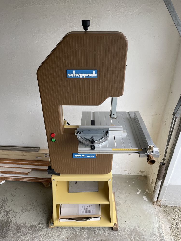 Piła taśmowa , scheppach hbs32 vario, 380v