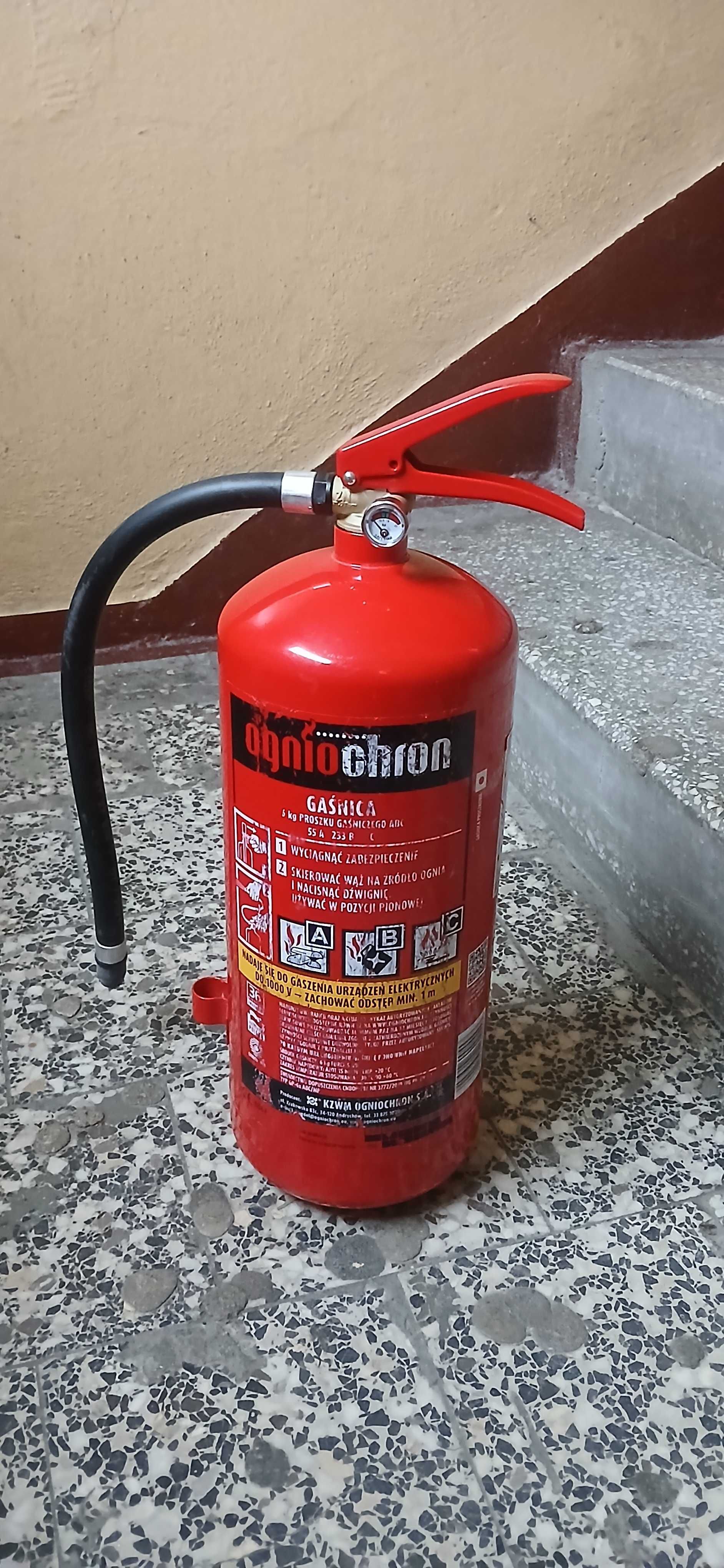 pusta gasnica proszkowa 6kg butla na zbiornik kompresor