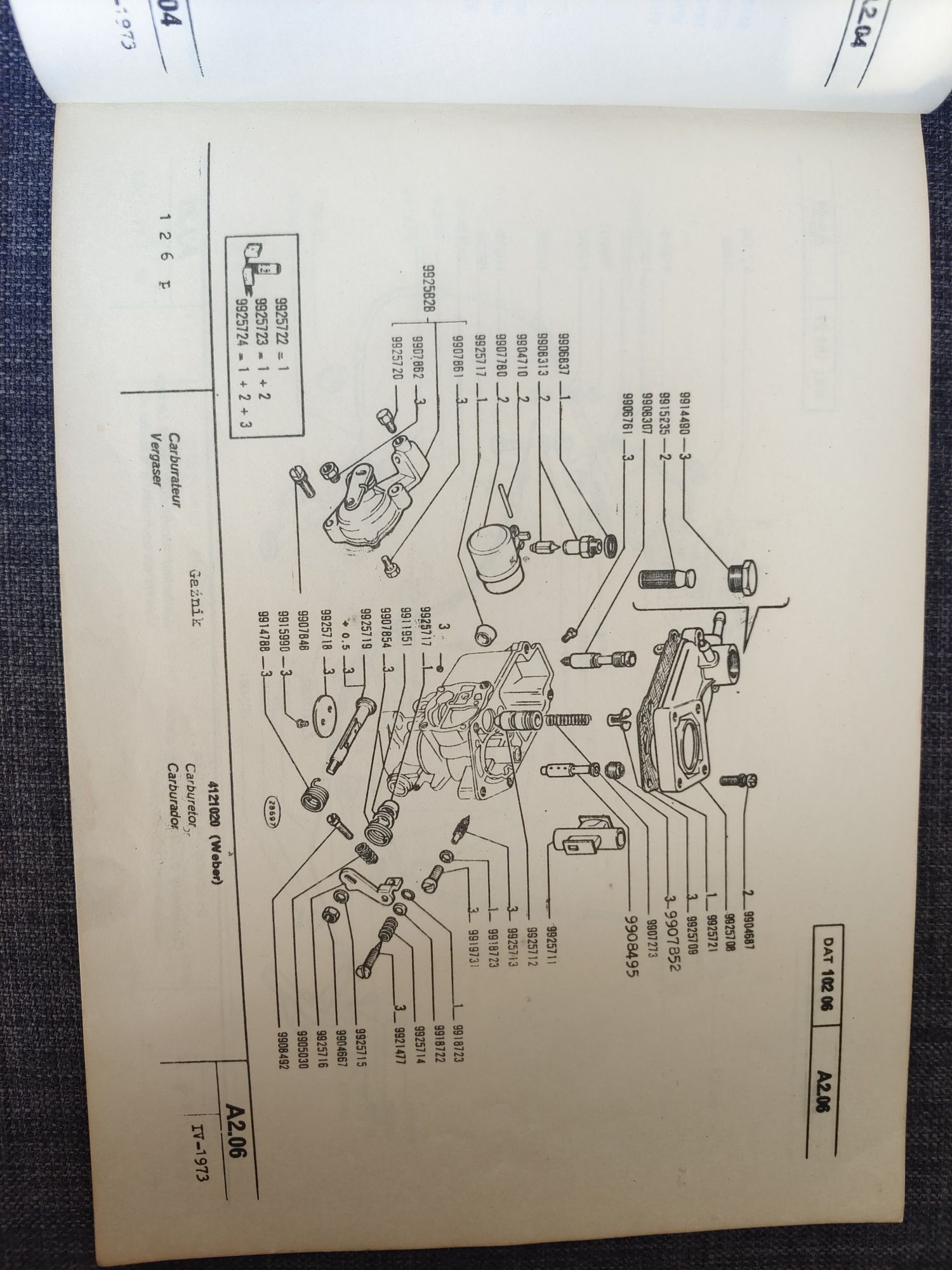 Fiat 126p - KATALOG-CENNIK do użytku służbowego! Rarytas! 1974