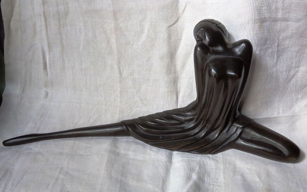 Figura Artística Mulher Bronze