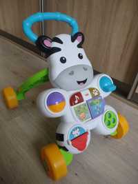 Interaktywny chodzik zebra, fisher price