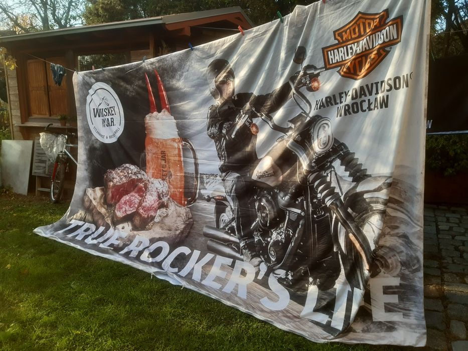 Wielka poszwa Harley Davidson Wrocław