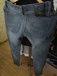 Джинсы Dstrezzed jeans Holland w30-32 stretch grey - mid blue.