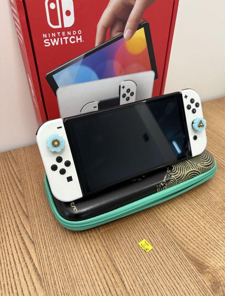 Консоль комплект Nintendo Switch Oled 64 +MicroSD +ігри #ConsoleGarage