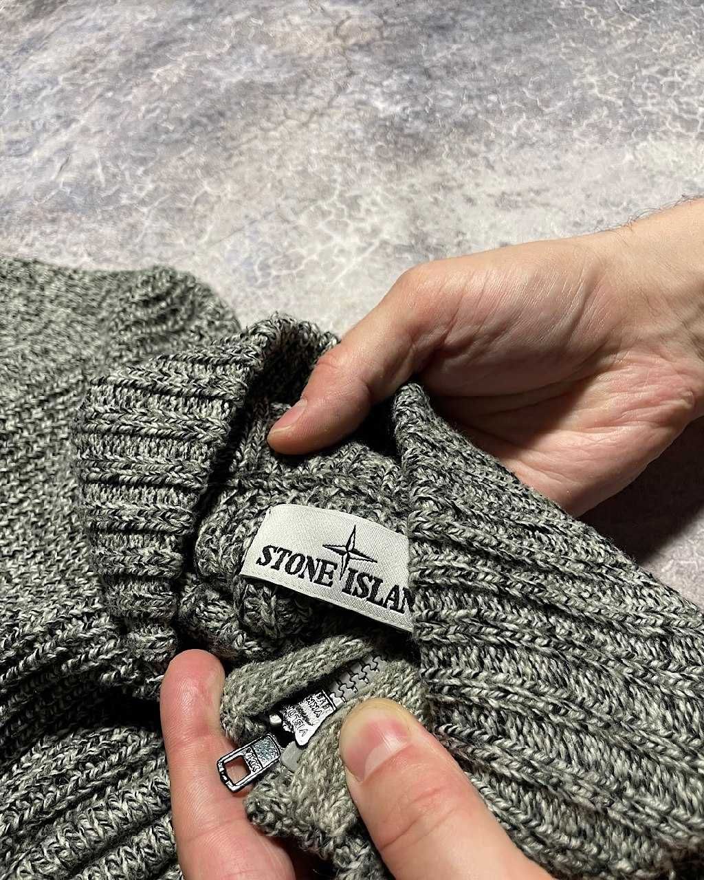 Frost finish sweatshirt zip cardigan