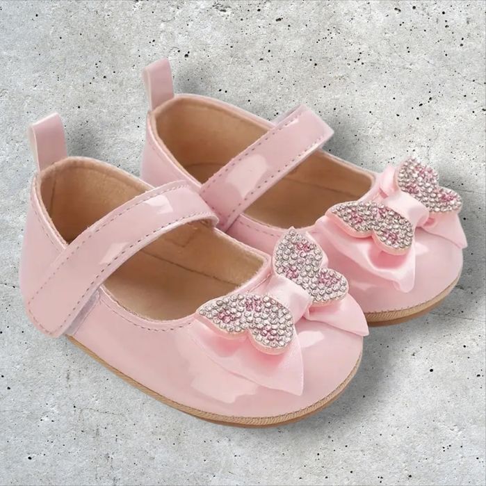Весенне-осенние стильные детские туфли для девочек от 0 до 1 года
