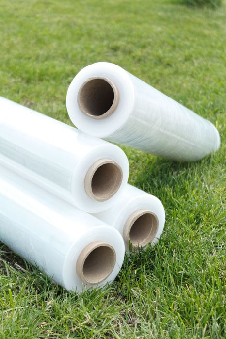 Плівка стрейч пленка стрейч 1 кг. ширина 50 см. щіл.17.20.23