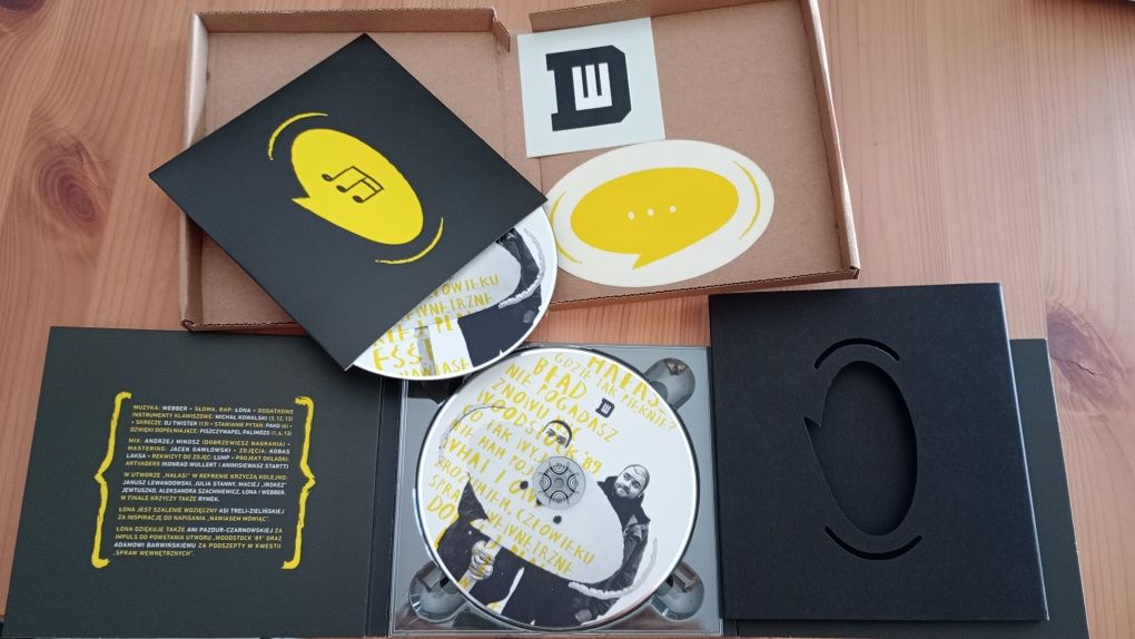 Łona i Webber Nawiasem Mówiąc 2x CD Autograf