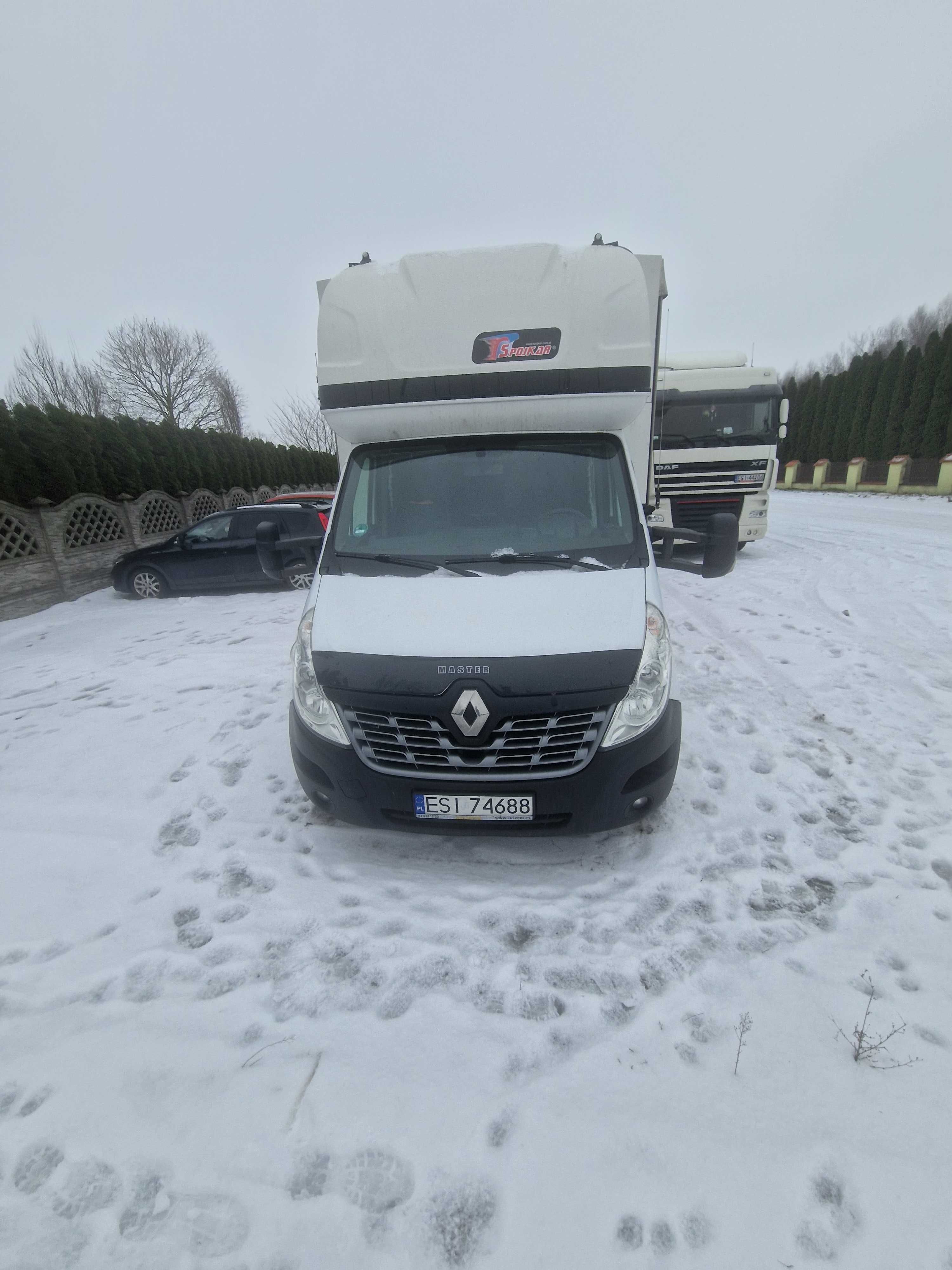 RENAULT Master 12 palet - zamiana na osobowy