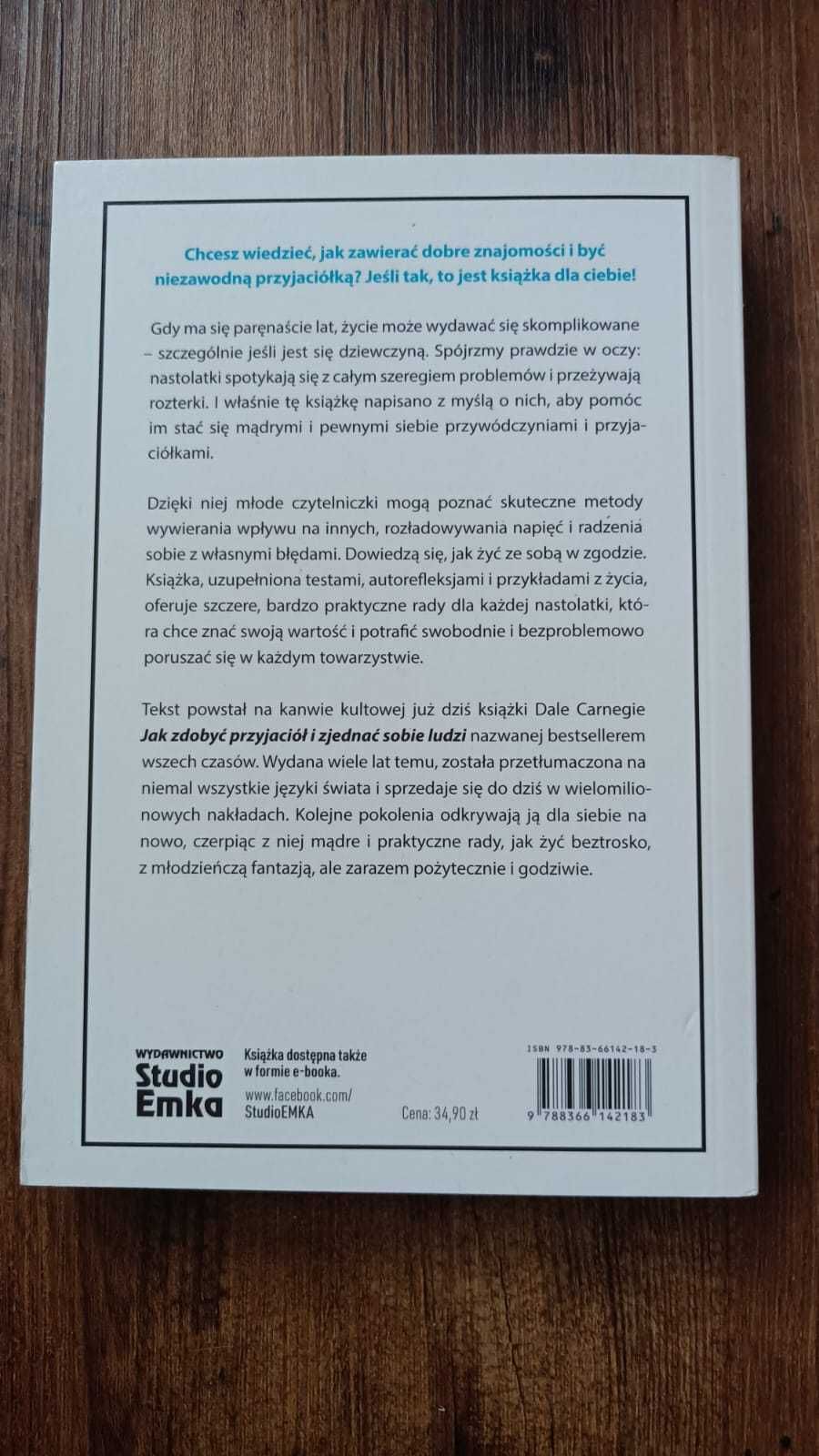 "Jak zdobyć przyjaciół i zjednać sobie ludzi dla nastolatek"