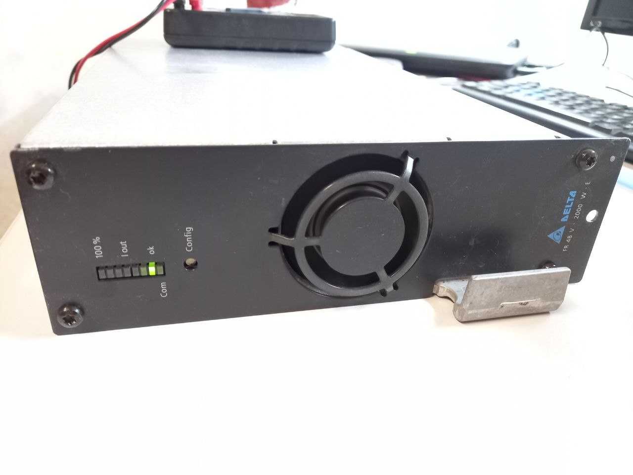 Блоки живлення 48В, выпрямитель, блок питания Delta FR 48 V - 2000 W-E
