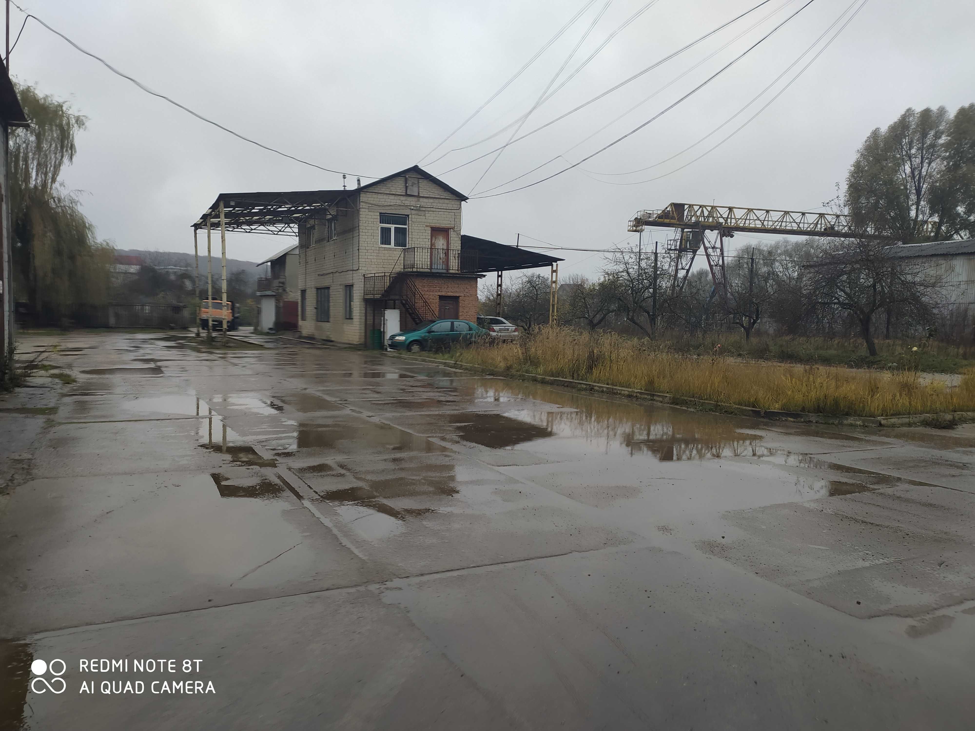 Продаж 5,4га землі промисловості, смт Велика Березовиця адм буд 1230м2