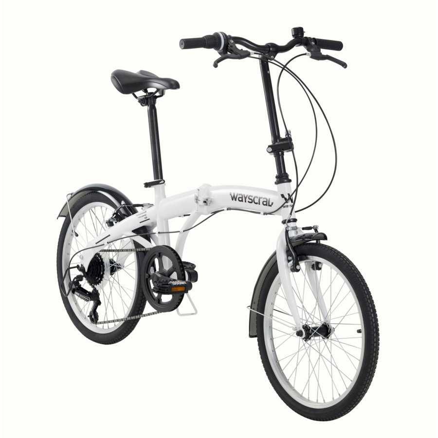 Bicicleta WAYSCRAL Takeaway 100 Branca