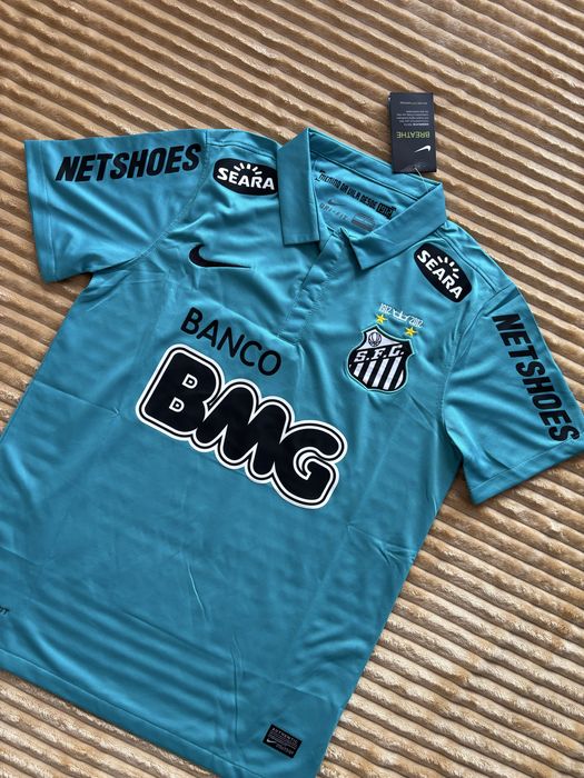 Koszulka Neymar Santos FC turkusowa 2012 – szybka dostawa