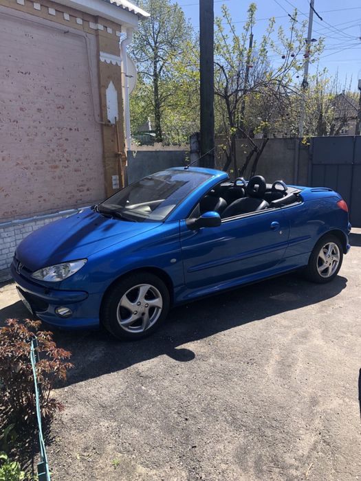 Продам пежо 206 СС кабріолет.