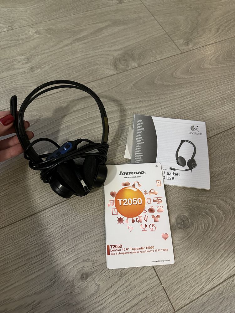 Słuchawki przewodowe z mikrofonem Logitech Headset 960 OEM