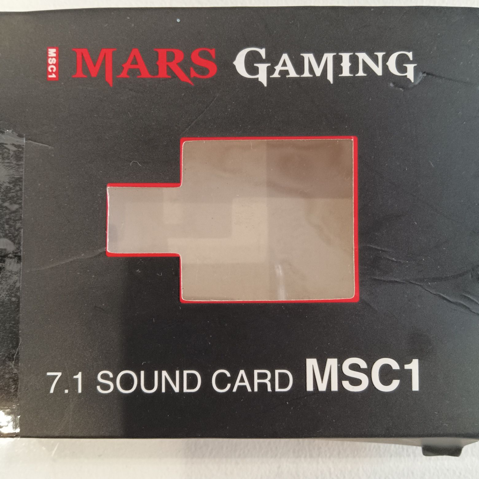 Placa Som 7.1 Mars Gaming MSC1