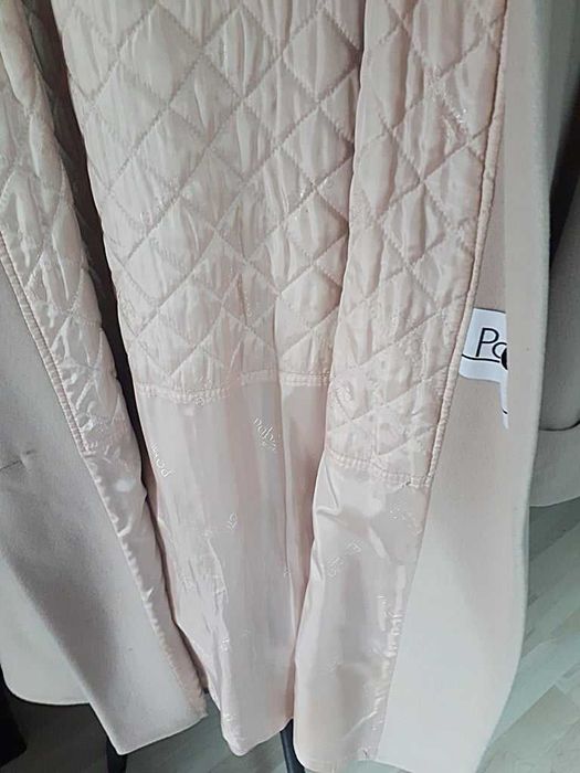 Damski PŁASZCZ  zimowy elegancki rozm 48