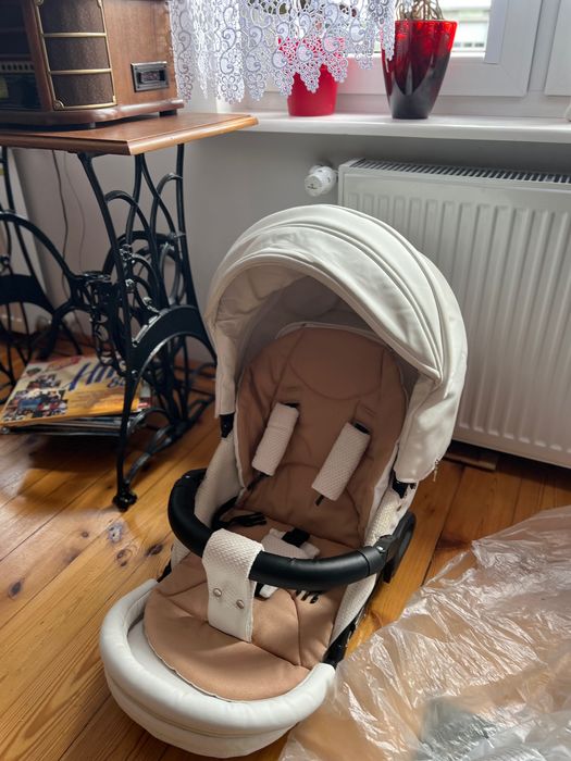 Wózek junama mirror satin plus nosidełko/fotelik avionaut