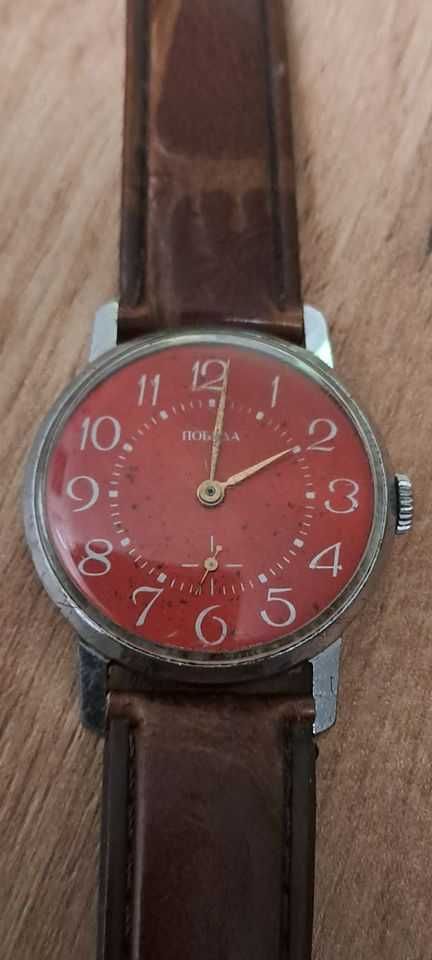 POBIEDA radziecki mechaniczny w pełni sprawny zegarek WYPRZEDAŻ