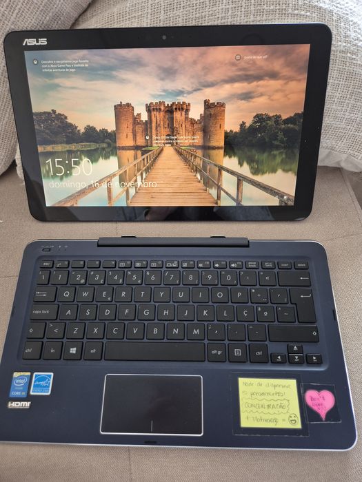 Portátil/ Tablet ASUS T300 chi + acessórios