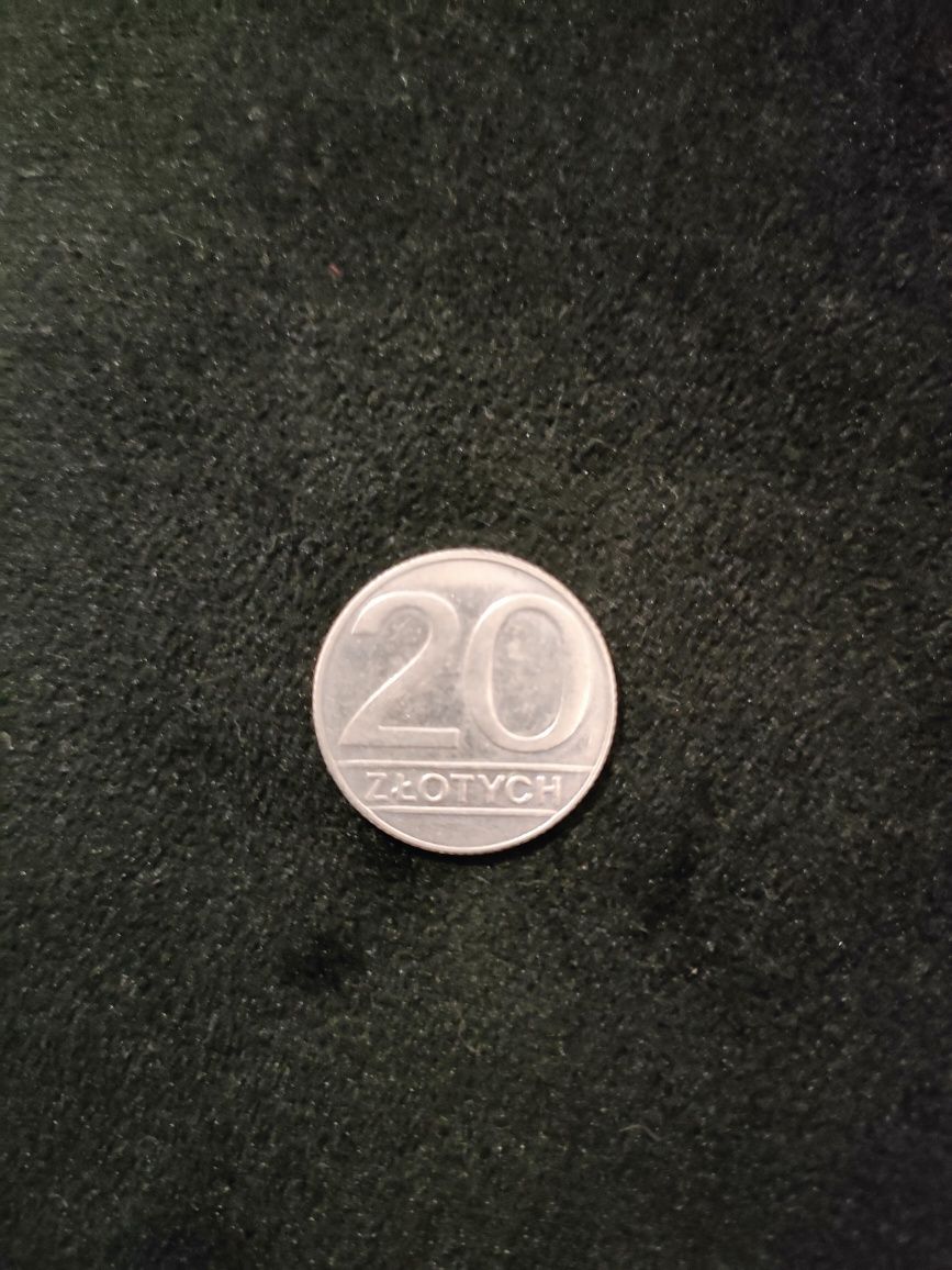 20 złotych moneta 1990