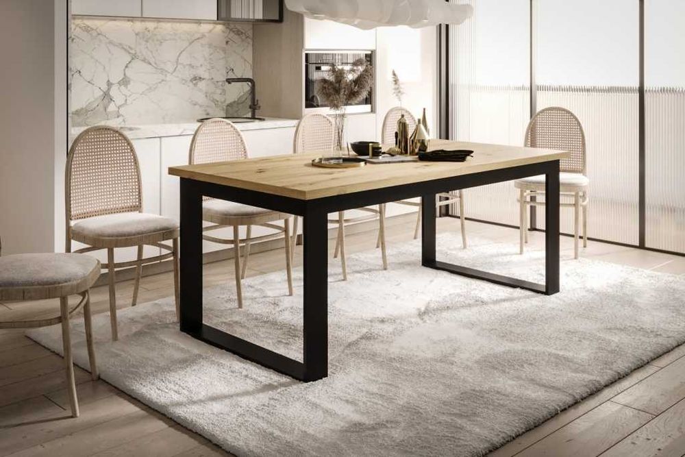 Stół rozkładany Loft GERT 200(300)/100 Lancelot Wotan Halifax Sonoma