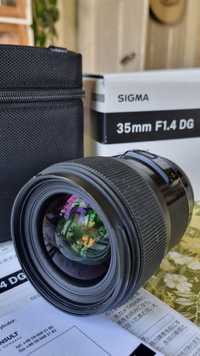 Obiektyw Sigma 35mm f 1.4 canon