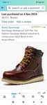 Bota Soft moc toe- tamanho 48