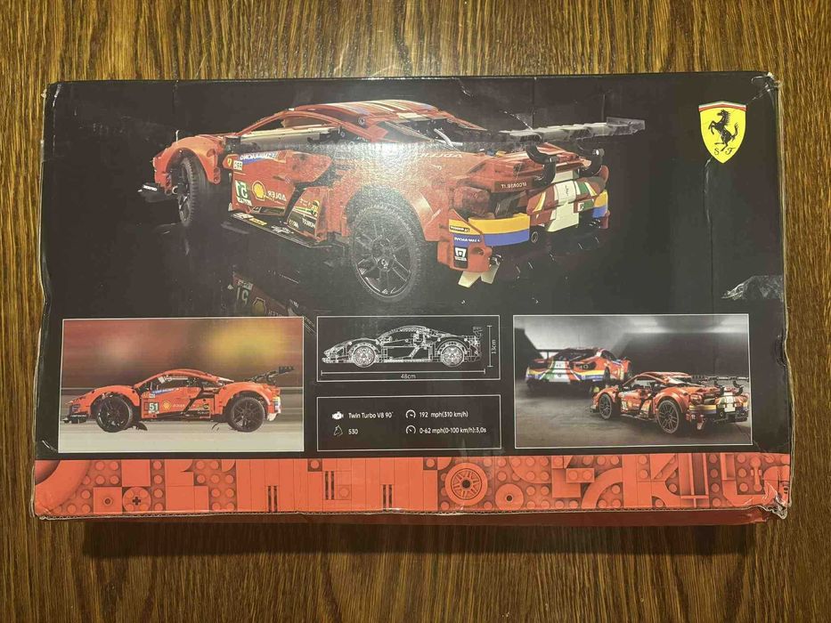 Klocki typu LEGO Technic Ferrari 488 GTE