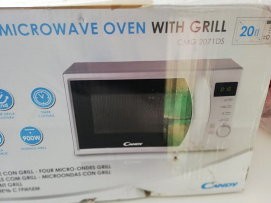 CANDY CMG2071DS Kuchenka mikrofalowa z grillem 20L 700 W/Gril: 900 W
