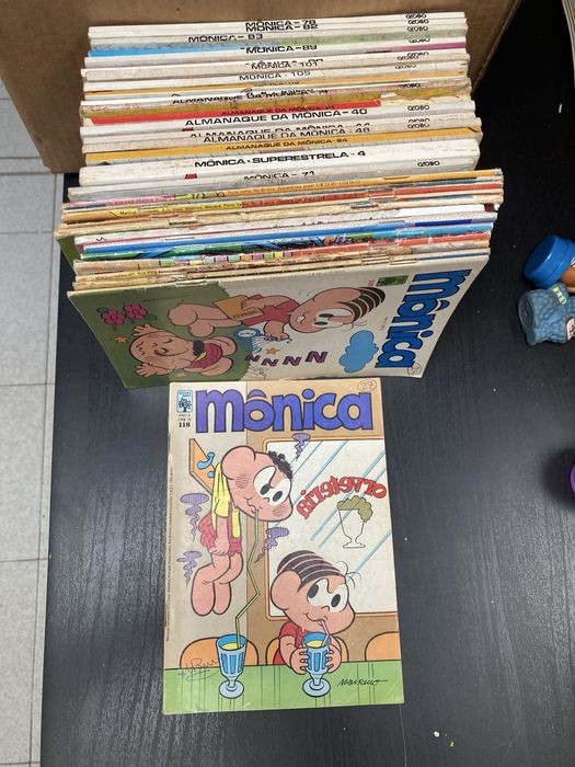 31 livros Mónica, Banda Desenhada