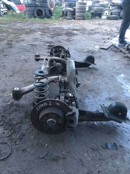 ПІдрамник подрамник задній балка Skoda Superb 2 08-13 Шкода суперБ