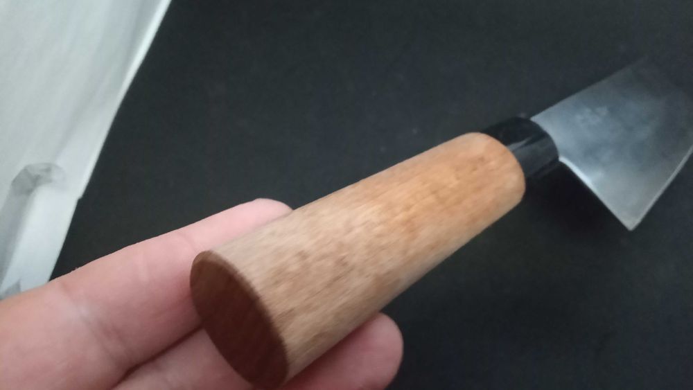 Nóż japoński 哲弘 Tetsuhiro nakiri stal węglowa