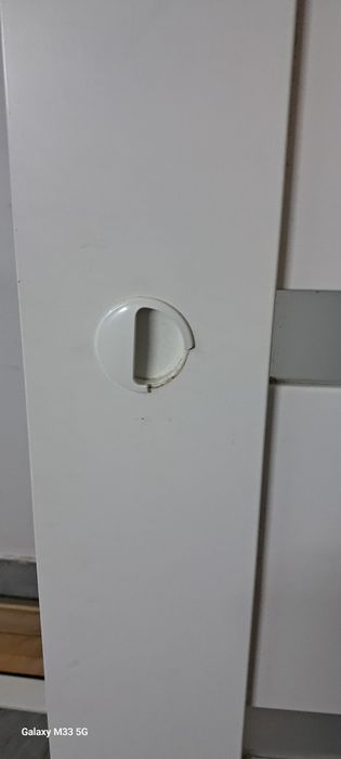 Drzwi przesuwane białe