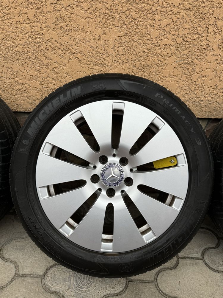 Комплект титанових дисків Mercedes R17 5/112 з резиною