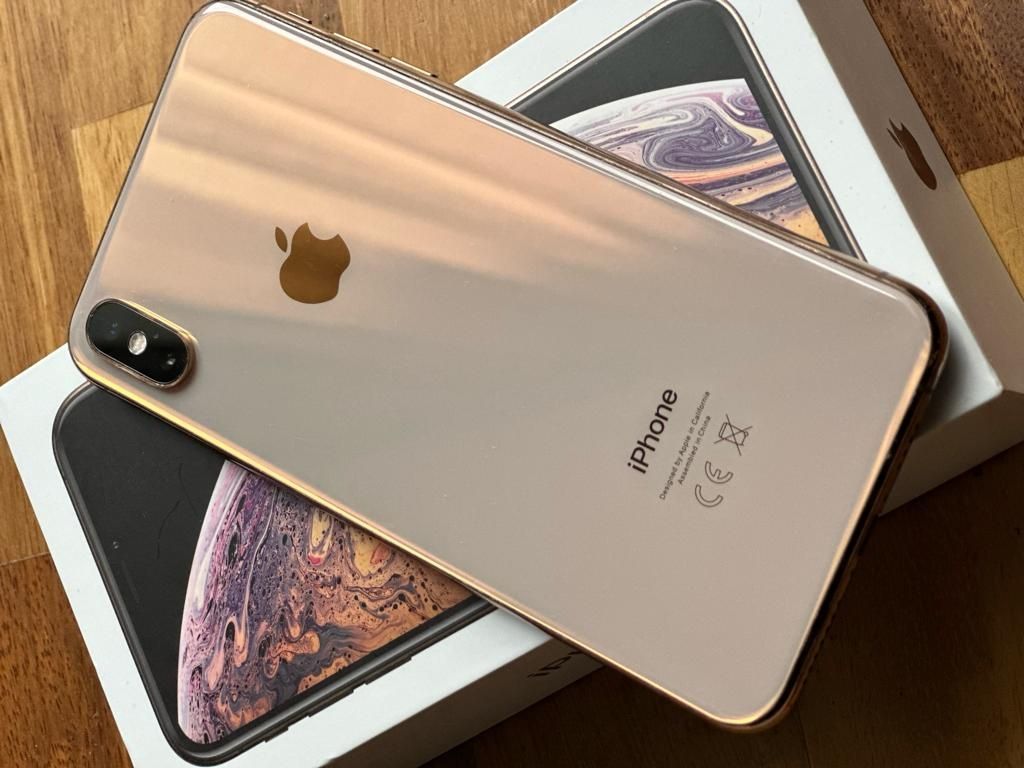 iPhone XS Max 64GB Gold odnowiony - stan igła! Złoty